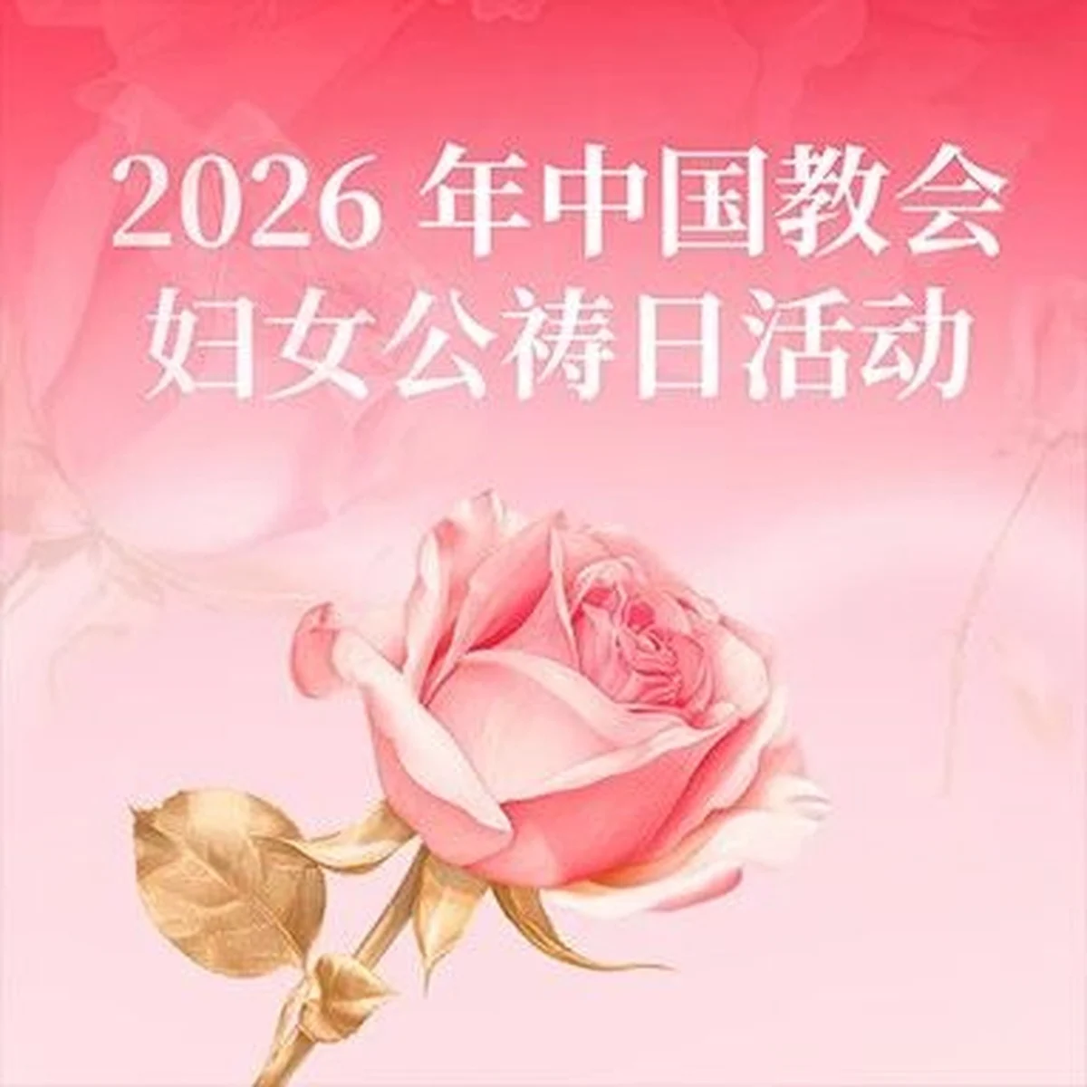 汇聚合力 笃行和好 祈求和平｜2026 年中国教会妇女公祷日活动举行