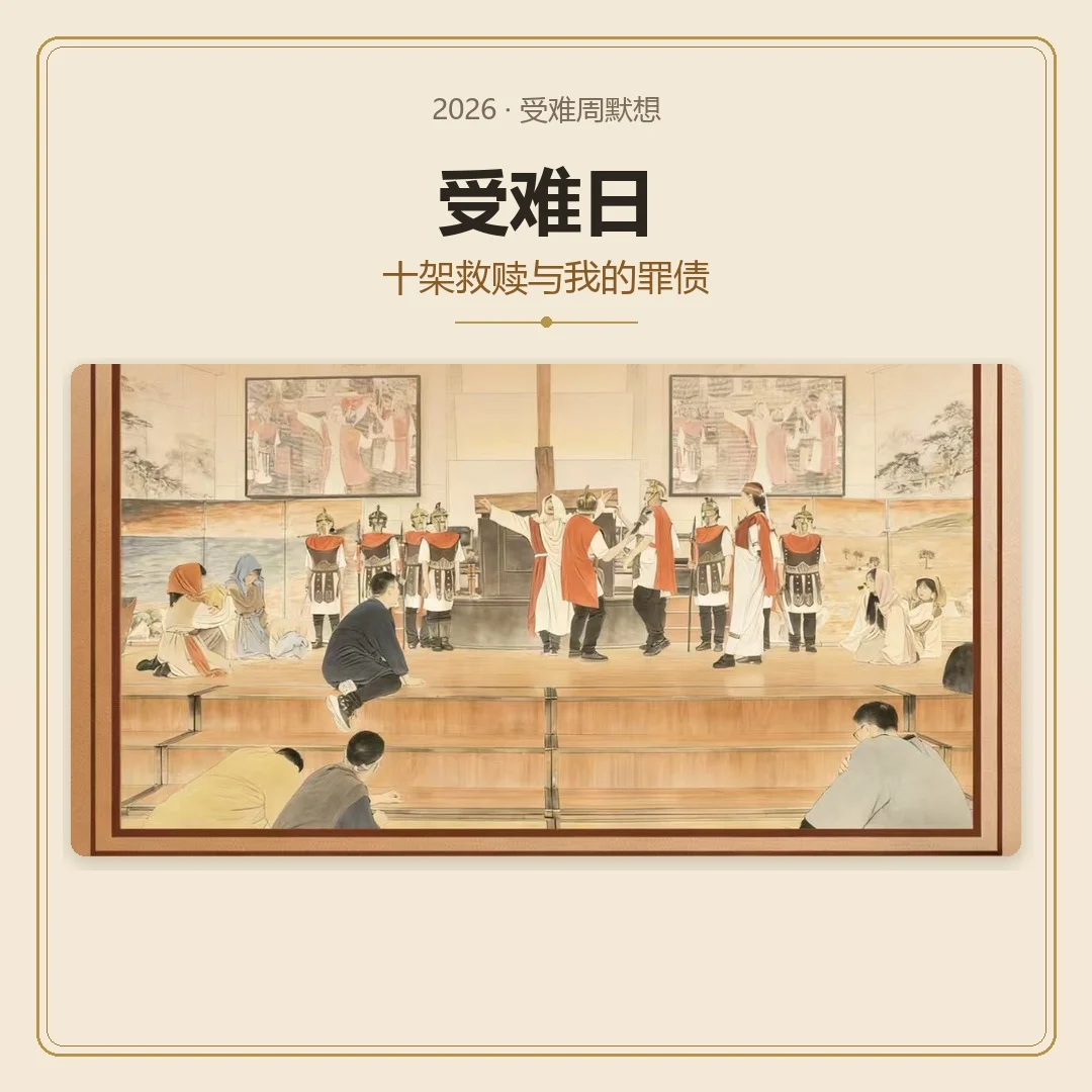 受难周默想 -- 受难日（十架救赎与我的罪债）